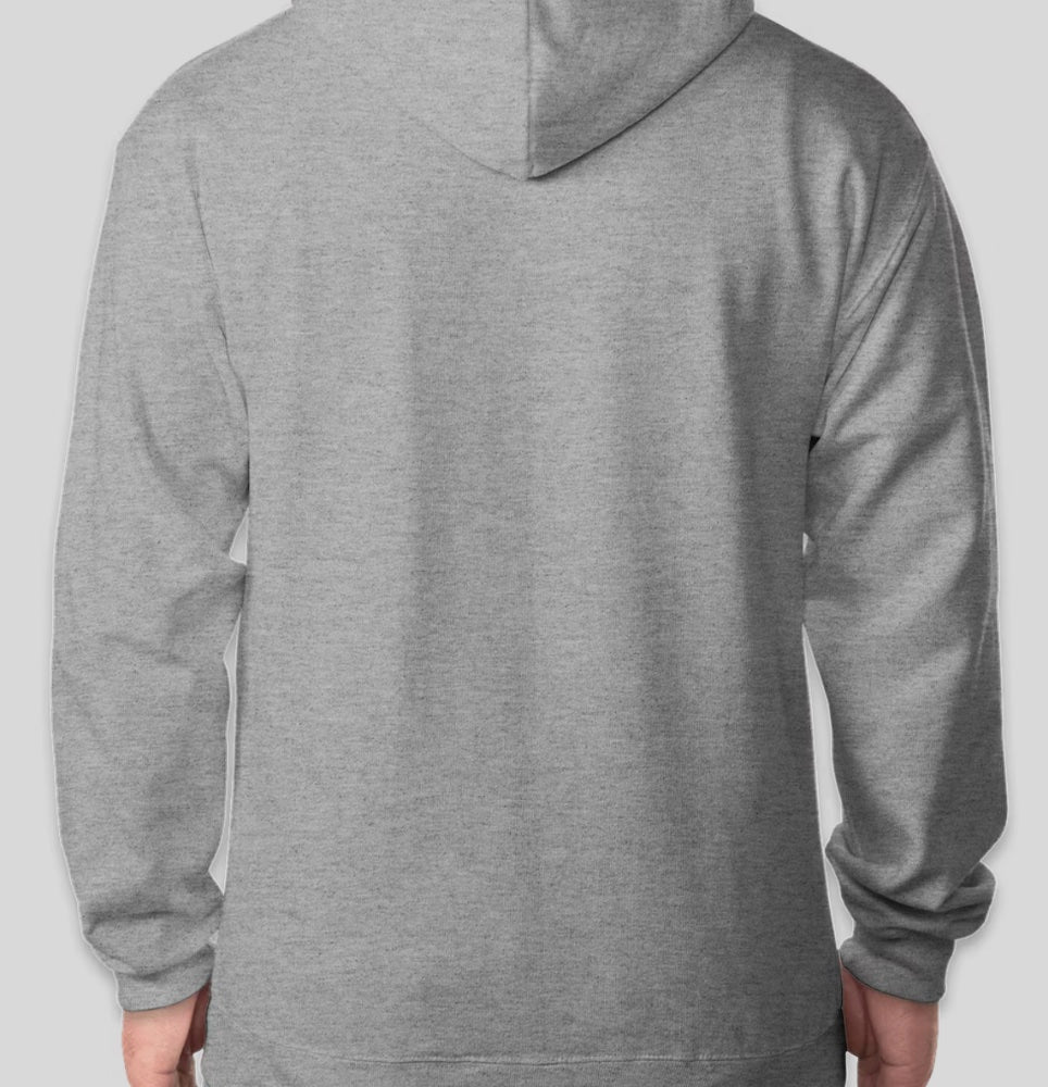 Grey Pullover Hoodie