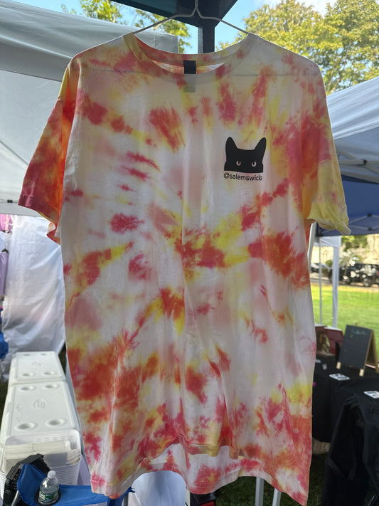 Yellow and Pink Tie Dye