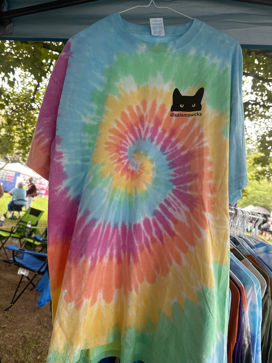 Pink Swirl Tie Dye Tshirt